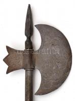 Replika fém pajzs és csatabárd