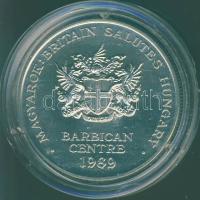Nagy-Britannia/emigráns veret 1989. "Barbican centre" emlékérem T:BU