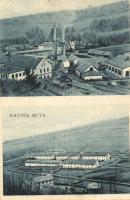 Katalinhuta, Katarínska Huta (Szinóbánya, Cinobana); Üveggyár épületei / Sklárna / glassworks, factory (EK)