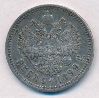 Orosz Birodalom 1899. 1R Ag "II. Miklós" T:2-
Russian Empire 1899. 1 Ruble Ag "Nicho...
