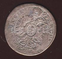 Ausztria/magyar verdejel 1697CB 1Kr Ag I.Lipót T:3