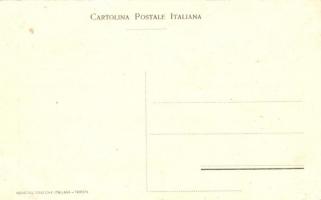 Trieste, Grande Ristorante Antica Bonava, Albergo Vanoli / hotel and restaurant, interior. Art Nouve...