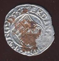 1555. Denár Ag I.Ferdinánd T:3