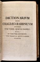 Christiani Stockii (Christian Stock (1672-1733): Clavis linguae sanctae Veteris Testamentii: aditum ...