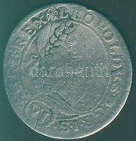 Ausztria/magyar verdejel 1664CA 6Kr Ag I.Lipót T:3-