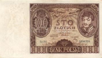 Lengyelország 1934. 100Zl T:II