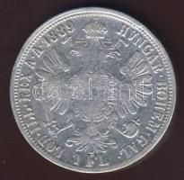 Ausztria 1879. 1Fl Ag T:2/3