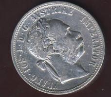 Ausztria 1879. 1Fl Ag T:2/3