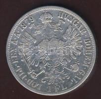 Ausztria 1879. 1Fl Ag T:2-/3