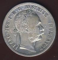 Ausztria 1879. 1Fl Ag T:2-/3