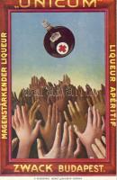 Dekoratív számolócédula kasírozva/Dekor Zahlzettel, auf Kartonage