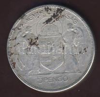 1930. 5P Ag "Horthy jobbra" T:3