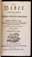 Wilhelm Friedrich Hezel (1754-1824): Die Bibel alten und neuen Testaments mit vollständigen erklären...