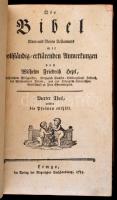 Wilhelm Friedrich Hezel (1754-1824): Die Bibel alten und neuen Testaments mit vollständigen erklären...