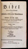 Wilhelm Friedrich Hezel (1754-1824): Die Bibel alten und neuen Testaments mit vollständigen erklären...