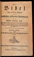 Wilhelm Friedrich Hezel (1754-1824): Die Bibel alten und neuen Testaments mit vollständigen erklären...