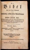 Wilhelm Friedrich Hezel (1754-1824): Die Bibel alten und neuen Testaments mit vollständigen erklären...