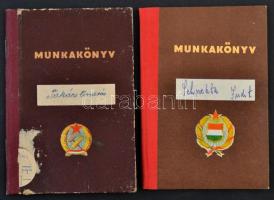 cca 1950 Vegyes papírrégiség tétel, különféle igazolványok, iratok, menükártya, leckekönyv, stb