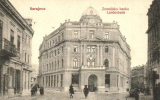 Sarajevo, Zemaljska banka / Landesbank / bank, shop of Juncic