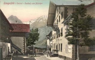 Längenfeld im Ötzthal (Tirol); Gasthof zum Hirschen / guest house and restaurant
