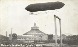 Vienna Wien; Renners Lenkballon Estaric I. / Navigable Balloon