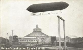 Vienna Wien; Renner's Lenkballon Estaric I. / Navigable Balloon