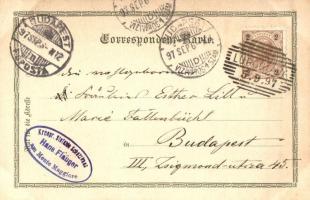 1897 (Vorläufer!) Ucka, Monte Maggiore; Kronprinzessin Stefanie Schutzhaus / Dom Stefanije / rest ho...