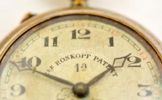 Prekopf Patent vasútmotívumos zsebóra, működik