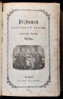 Pŕjdawek pronikawých nowých y nékterých starých Pjsnj. Pessti(Pest),(1870), Alojsa Bučánskyho, 1 t.+...