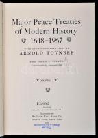 Major Peace Treaties of Modern History 1648-1967.1-4. kötet. With an introductory essay by Arnold To...