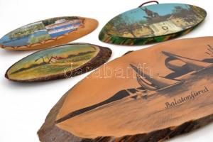 4 db falemez szuvenír