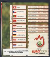 2008 Labdarúgó Európa bajnokság eseménynaptár