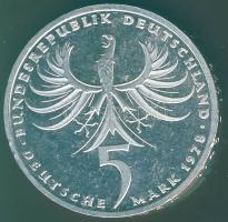 NSZK 1978. 5M Ag T:BU