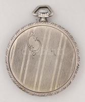 Locarno Watch ezüst zsebóra, működő szerkezettel,"Levente Intézmény Vezetősége 1927" graví...