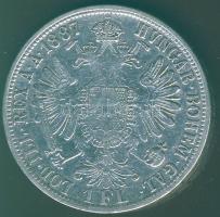 Ausztria 1887. 1Fl Ag T:3