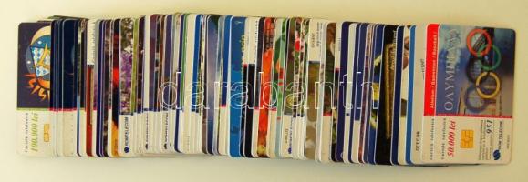 100 db klf román telefonkártya