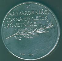 1920-as évek "Magyarországi Torna Egyletek Szövetsége" Ag 12,61g tervezte: Damkó J. Vésnök:Exner K. T:2