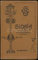 Al. G. Găleşescu: Sinaia et les environs. Bucharest, 1903, I. V. Socecu. Három kihajtható térképpel, francia nyelven. Kiadói illusztrált egészvászon-kötés, az egyik térkép kijár, az elülső borítón kis sérüléssel.