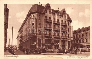 Szombathely, Hotel Kovács szálloda, étterem és kávéház, kerékpár (EK) + Szent Imre bélyeg