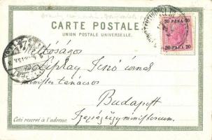 Salut de Constantinople. Le tres-aimable & digne patriarche orthodoxe Joachim / Joachim III of C...