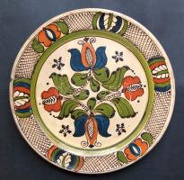 2 db goblein falikép keretben + 1 kézzel festett tányér