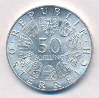Ausztria 1968. 50Sch Ag "50 éves a Köztársaság" T:1-
Austria 1968. 50 Schilling Ag "...