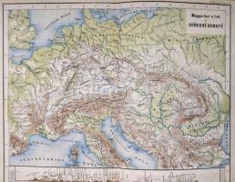 B. Kozennuv zemepisny atlas pro skoly stredni. 
Vidni (Bécs), 1876, Eduard Hölzel, 6 p.+34 t.. Cseh...