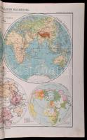 Stielers Hand-atlas. Gotha, 1912, Justus Perthes, 4 p.+100 t.+239 p. Német nyelven. Kiadói aranyozot...