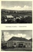 1939 Uzapanyit, Uzovská Panica (Panita); látkép, templom, Ungár A. üzlete / church and shop