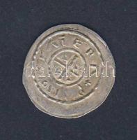 Salamon 1063-1074. dénár Ag ÉH 9. Fordított állásban (előlap/hátlap) verve + kisebb verethibák! T:2/...