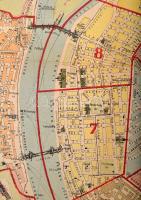 cca 1910-1920 Budapest kis közlekedési térképe. Szerk.: Kogutowicz Manó. Bp., Magyar Földrajzi Intéz...