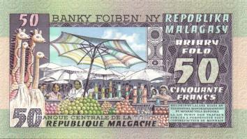 Madagaszkár 1974-75. 50Fr T:I
