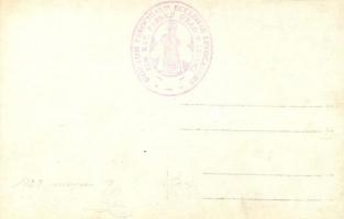 1923 Lőcse, Levoca; A Római katolikus Szent Jakab templom égése a tűzvészkor, a templom teteje telje...