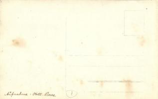 Osztrák-magyar katonák telepített 30,5 cm-es mozsár ágyúval / WWI Austro-Hungarian K.u.K. soldiers w...